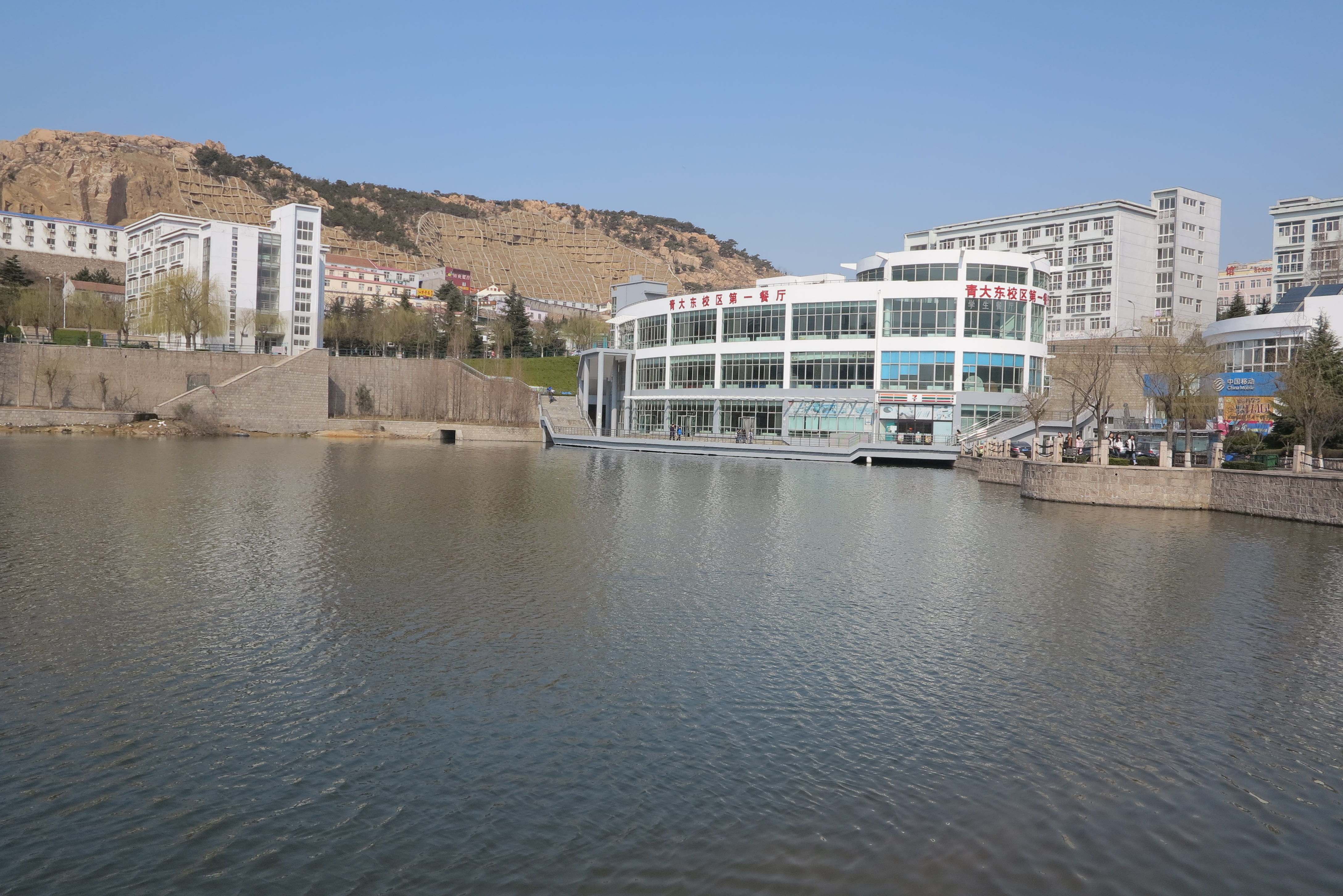 金家岭校区剑湖-青岛大学基建处